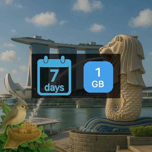 Singapore - 1 GB - 7 days