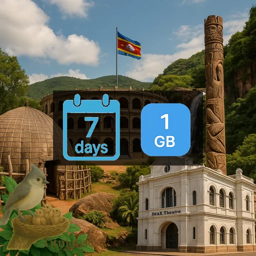 Eswatini - 1 GB - 7 days