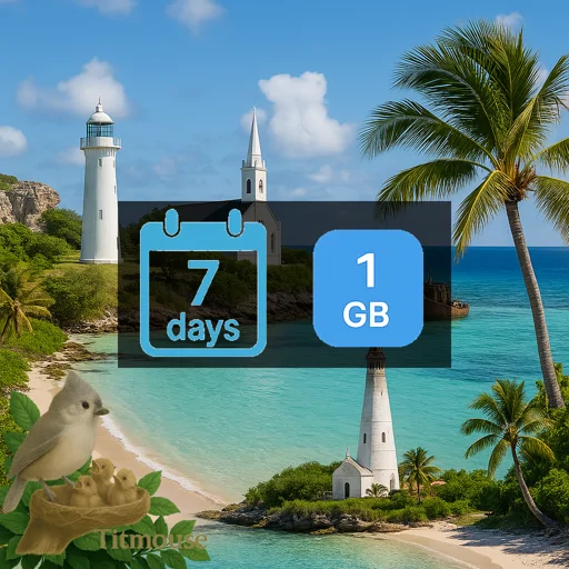 Turks and Caicos Islands - 1 GB - 7 days