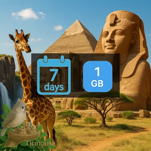 Chad - 1 GB - 7 days