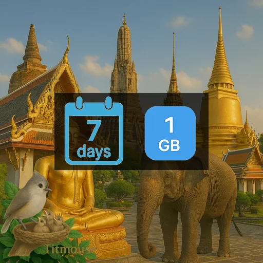 Thailand - 1 GB - 7 Days