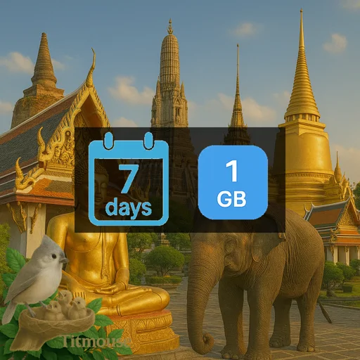 Thailand - 1 GB - 7 days