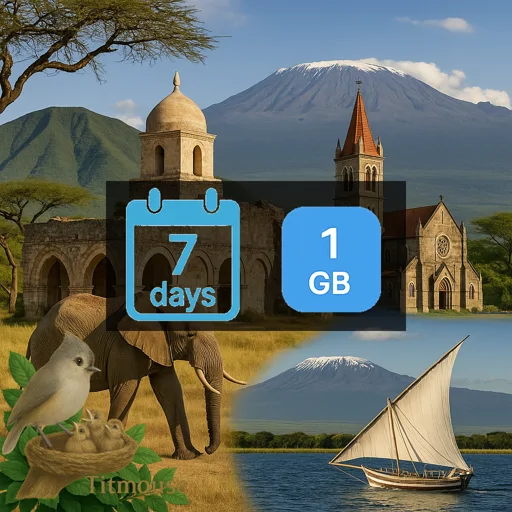 Tanzania - 1 GB - 7 Days