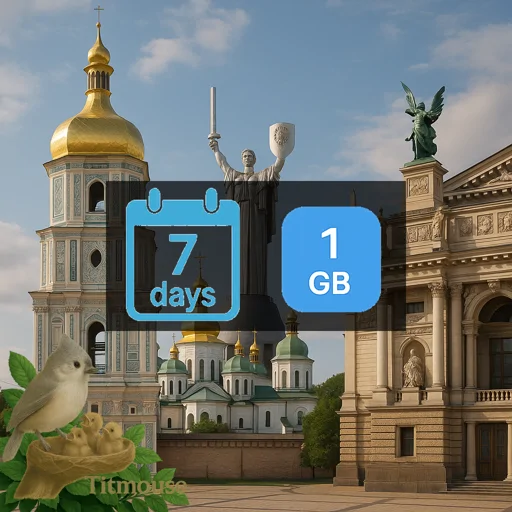 Ukraine - 1 GB - 7 Days