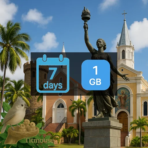 Virgin Islands (U.S.) - 1 GB - 7 Days