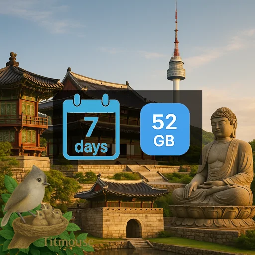 South Korea - Unlimited - 7 Days
