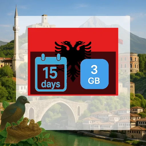Albania 3GB 15Days