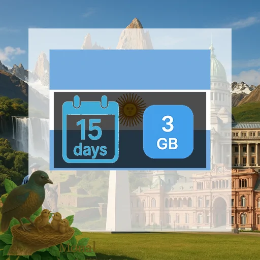 Argentina 3GB 15Days