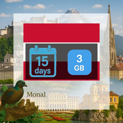 Austria 3GB 15Days