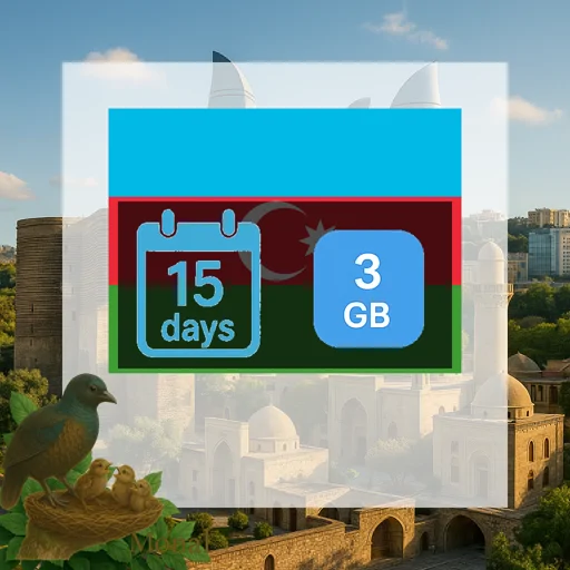 Azerbaijan 3GB 15Days