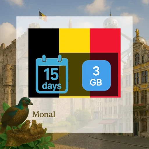 Belgium 3GB 15Days