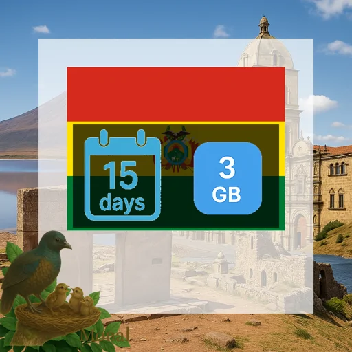 Bolivia 3GB 15Days