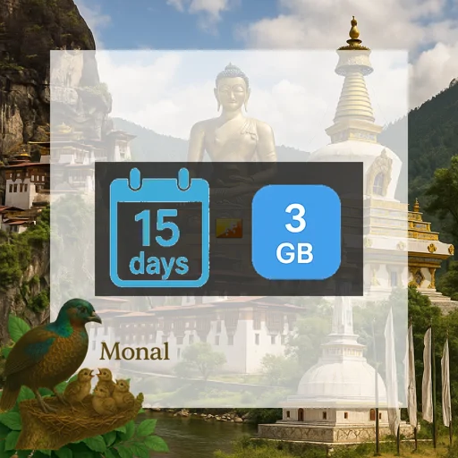 Bhutan 3GB 15Days