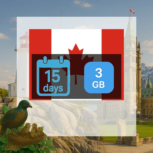 Canada 3GB 15Days