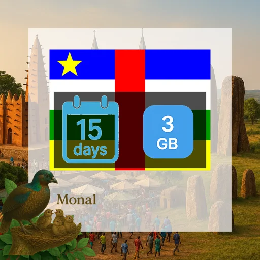 Central African Republic 3GB 15Days