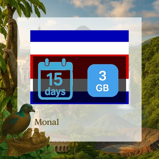 Costa Rica 3GB 15Days