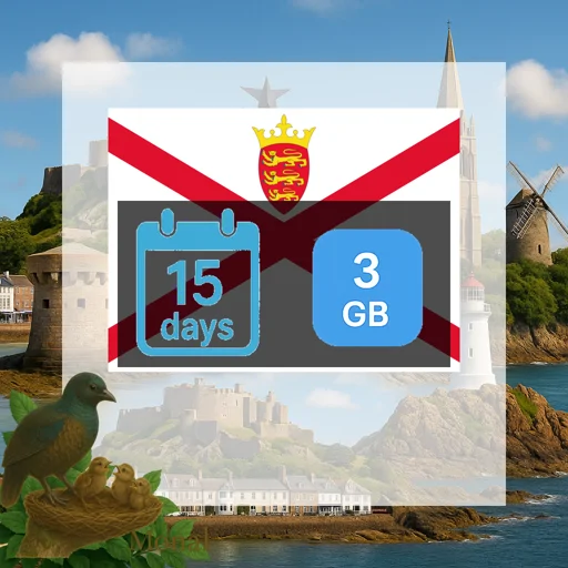 Jersey 3GB 15Days