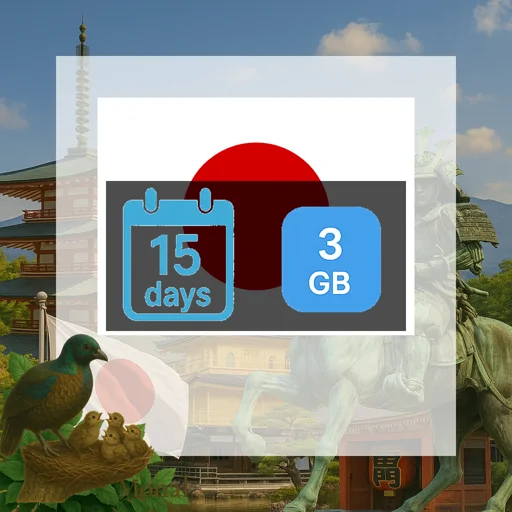 Japan 3GB 15Days (nonhkip)