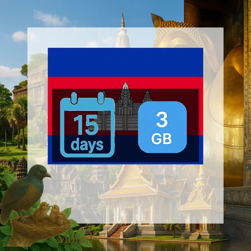 Cambodia 3GB 15Days