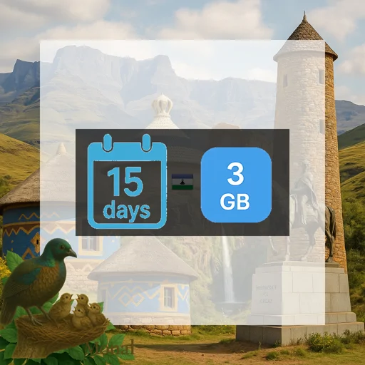 Lesotho 3GB 15Days