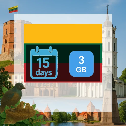Lithuania 3GB 15Days
