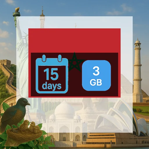Morocco 3GB 15Days