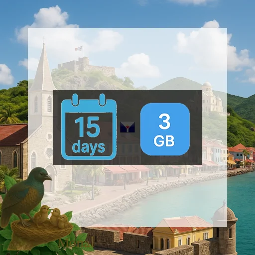 Saint Martin 3GB 15Days