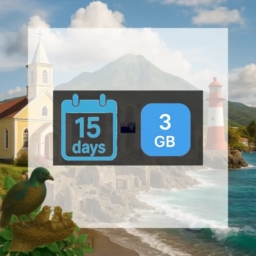 Montserrat 3GB 15Days