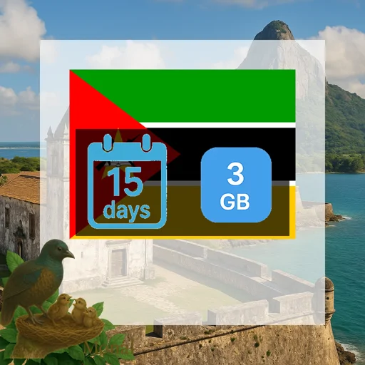 Mozambique 3GB 15Days