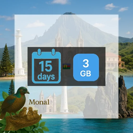 New Caledonia 3GB 15Days