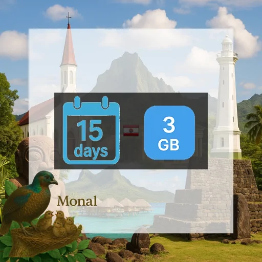 French Polynesia 3GB 15Days