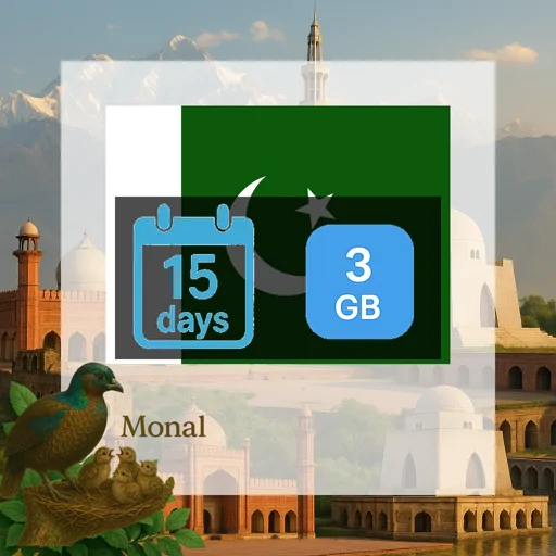 Pakistan 3GB 15Days