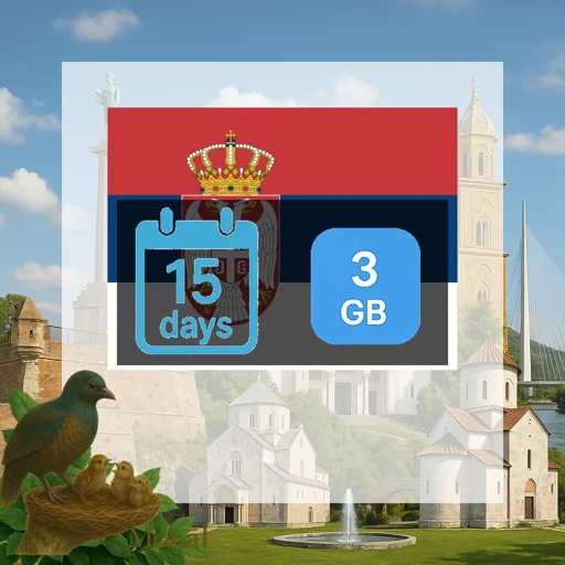 Serbia 3GB 15Days