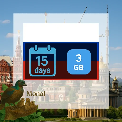 Russia 3GB 15Days
