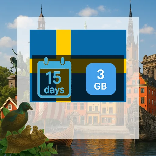 Sweden 3GB 15Days