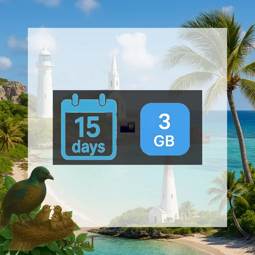 Turks and Caicos Islands 3GB 15Days