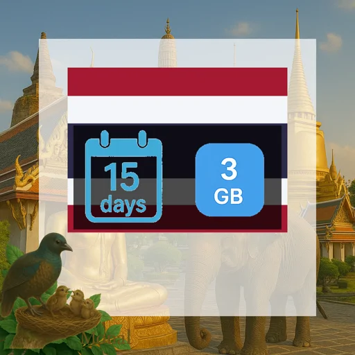 Thailand 3GB 15Days (nonhkip)