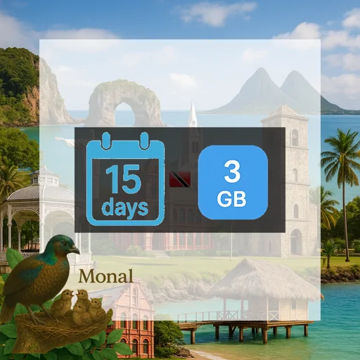 Trinidad and Tobago 3GB 15Days