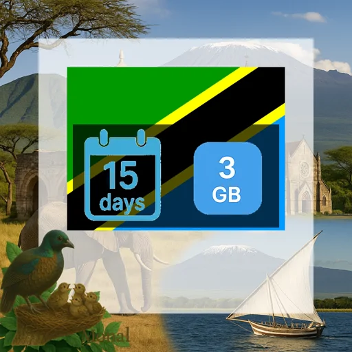 Tanzania 3GB 15Days