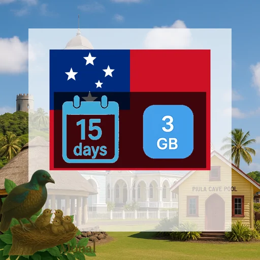 Samoa 3GB 15Days