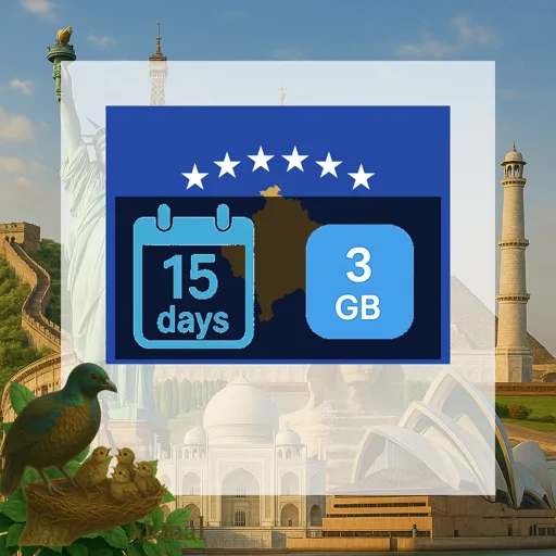 Kosovo 3GB 15Days