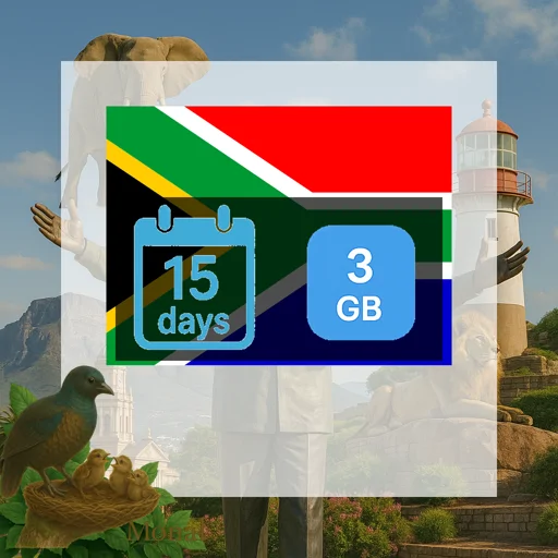 South Africa 3GB 15Days