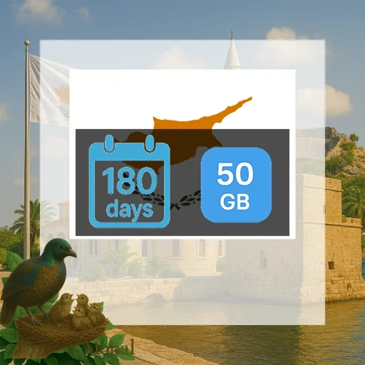 Cyprus 50GB 180Days