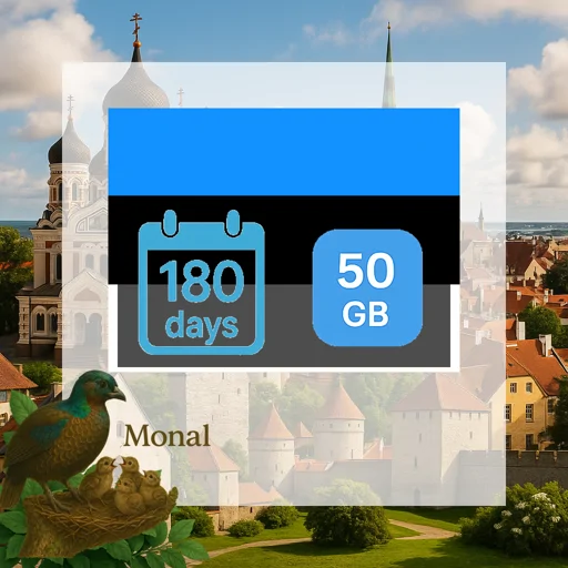 Estonia 50GB 180Days