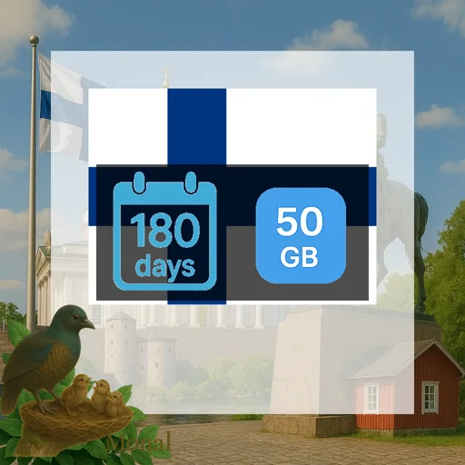 Finland 50GB 180Days