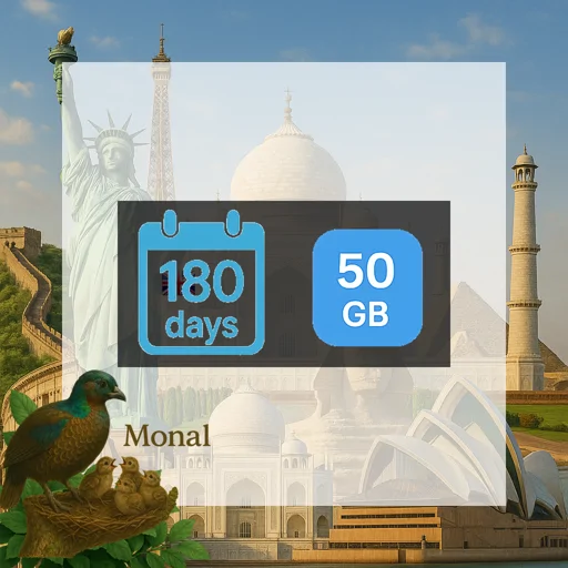 Ireland & UK 50GB 180Days