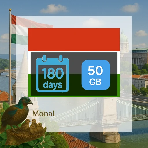 Hungary 50GB 180Days