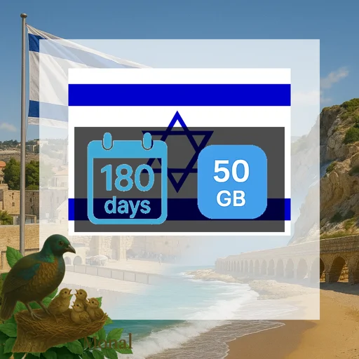 Israel 50GB 180Days