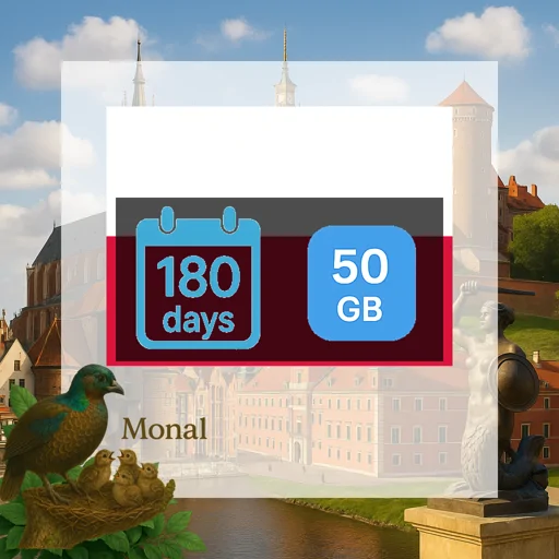 Poland 50GB 180Days