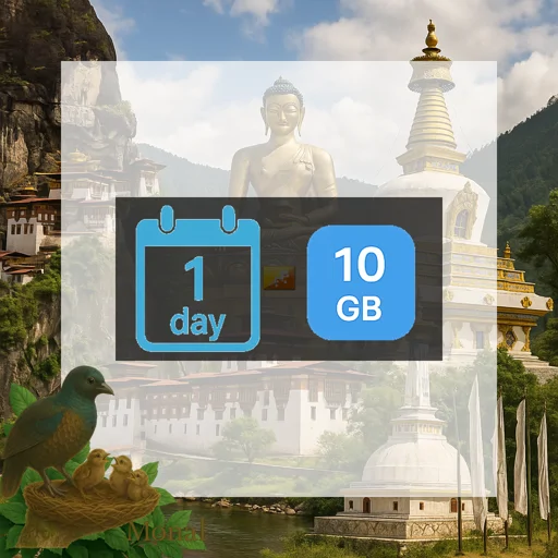 Bhutan 10GB/Day Unlimited
